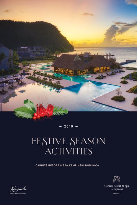 Caribbean News Global 1 Cabrits Resort & Spa Kempinski Dominica festive season (audio) 