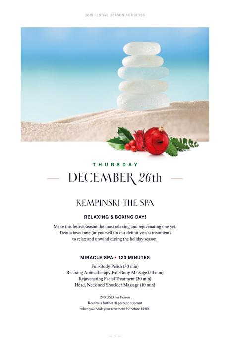 Caribbean News Global 5 Cabrits Resort & Spa Kempinski Dominica: Festive season brochure  