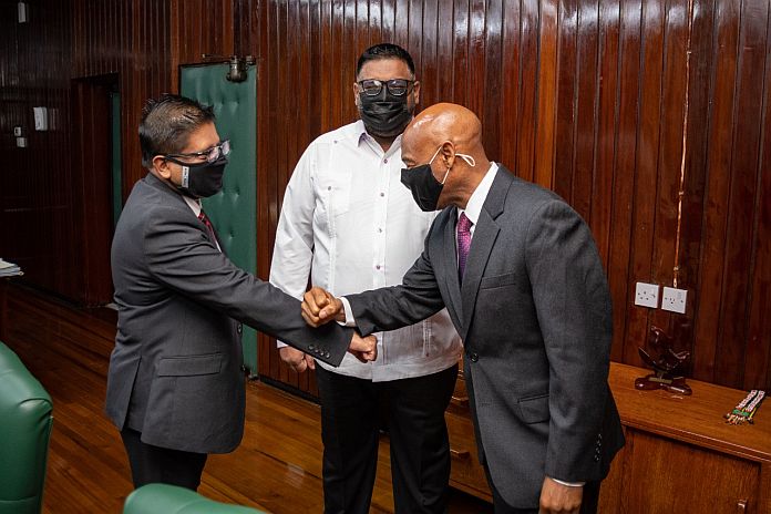 Caribbean News Global cdb_guyana CDB president makes first official visit to Guyana  