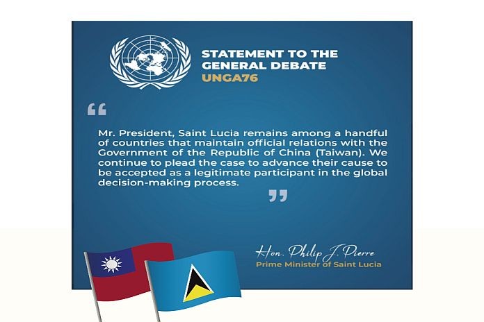 Caribbean News Global taiwan_slu2021 Development of St Lucia will continue to be compromised, says PM Pierre 