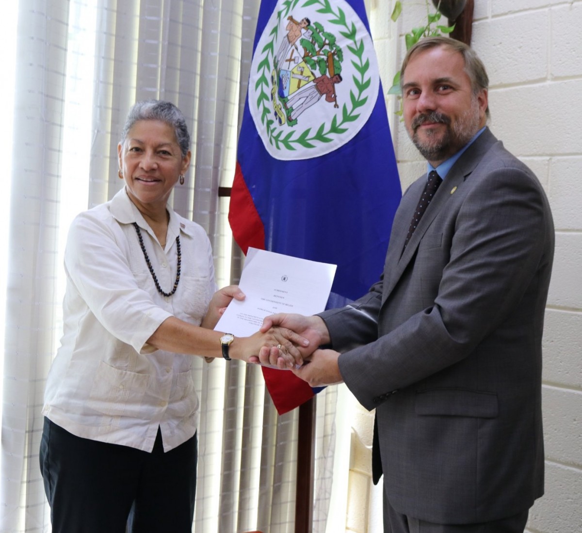 Caribbean News Global WFP_GOB-Signing-3 WFP – Belize to increase protection for most vulnerable through climate risk insurance  